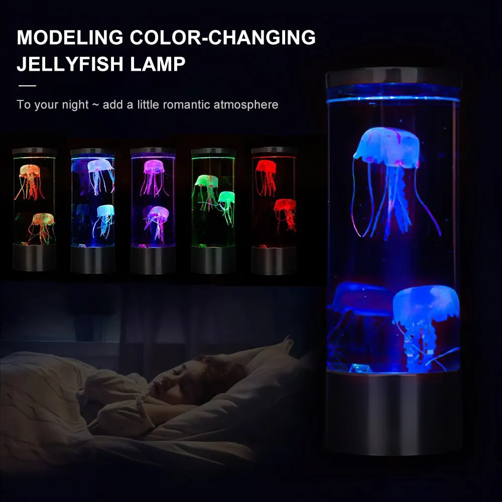 AQUA GLOW - Jellyfish LED Mood Lamp [FREE SHIPPING THIS WEEK ONLY!]